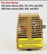 Taco Comfort Solutions 555-050RP Boiler Replacement Power Head, Zone Valve