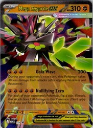 Mega Zygarde ex 071 XY Black Star Promo Holo
