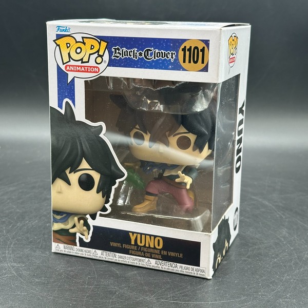 Funko Pop Yuno Black Clover Animation 1101 Vinyl Sammelfigur-image