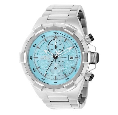Invicta Aviator Falcon Men's Watch - 50.5mm 49252 Stainless W/Blue Dial New