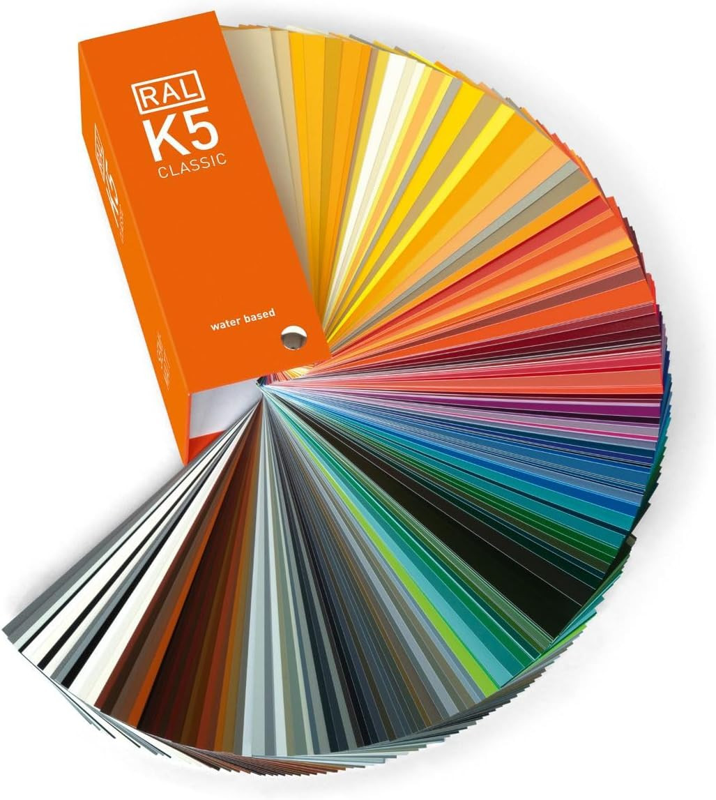 Mazzetta RAL K5 Originale Semi-Opaca - Standard Industriale 216 Colori