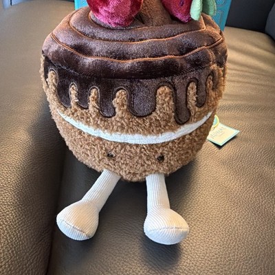 JELLYCAT HARRODS Glacy Chocolate Cake Harrods Exclusive With BOX