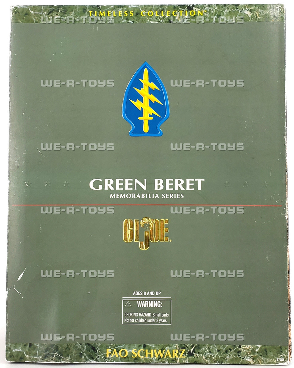 G.I. Joe Timeless Collection FAO Schwarz Green Beret G.I. Joe Timeless Collection FAO Schwarz Green Beret