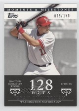 2007 Topps Moments & Milestones 79/150 Ryan Zimmerman #67 0a1