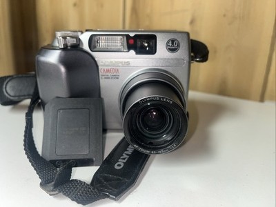 Olympus Camedia C-4000 Zoom - 4MP Camera, Retro, Y2K, Vintage With Memory Card