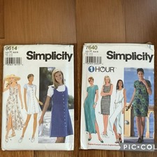 Vintage Simplicity Sewing Patterns 9614 7640 ...