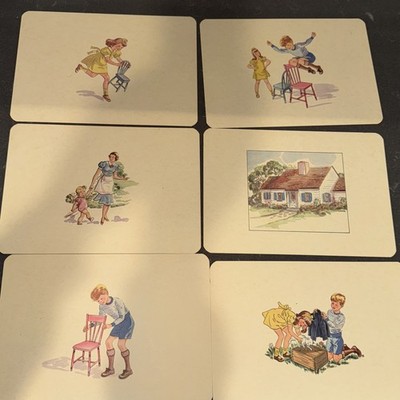 Vtg The Laidlaw Cards Set 200 Flash Cards For Use w/ Basic Readers USA +Pictures