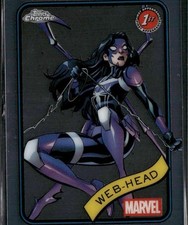 2025 Topps Chrome Marvel #32 Web-Head