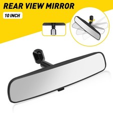 10 Inside Rear In View Mirror W Tape Heavy Duty Replacement Mirror Universal
