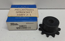 NEW IN BOX MARTIN 3/8" BORE ROLLER CHAIN SPROCKET 35B11