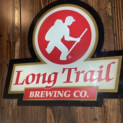 AWESOME LONG TRAIL BREWING COMPANY LIGHT UP LED SIGN BEER