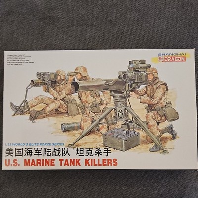 US Marine Tank Killers - 1/35 Scale Shanghai Dragon Figure Kit#3012 OVP
