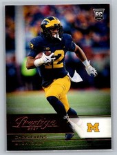 2021 Panini Chronicles Draft Picks #77 Chris Evans Bronze Wolverines (RC)