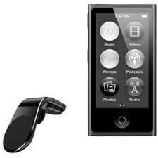 Car Mount Compatible with iPod Nano 7th Gen 2012 MagnetoMount Clip Metal Car