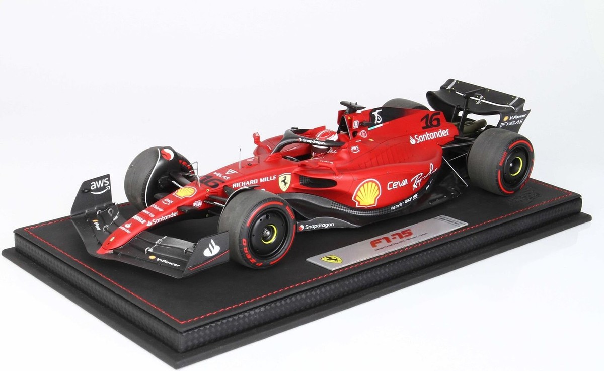 Ferrari F1-75 2022 BAHRAIN GP Winner Charles Leclerc 1:18 by BBR