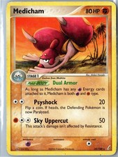 Medicham - 25/100 - Crystal Guardians - Rare - Damaged on eBay