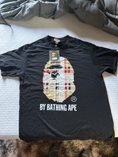 A Bathing Ape Men's Short Sleeve T-Shirt Graphic Size Medium
