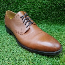 Cole Haan Hawthorne Plain Oxford SIZE 8.5 Men's Leather Dress Shoes British Tan