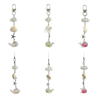 Key Decoration Glowing Key Accessories Resin Texture for Purse Keys Valentines