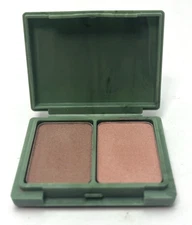 Clinique Soft Pressed Powder Blusher Duo~21 Plum Gorgeous 04 Pink Blush .21oz/6g