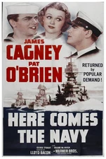 Here Comes the Navy 1934 - James Cagney - US - Classic Movie Poster