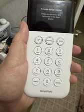 SimpliSafe Wireless Keypad Gen 3 White Touch SSKP3 Security System Replacement