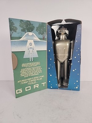 The Day The Earth Stood Still GORT 8  Wind-Up Tin Robot Toy by Rocket USA 2000