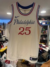 Philadelphia 76ers Ben Simmons 2019-20 City Jersey Size 48 Large Men's New