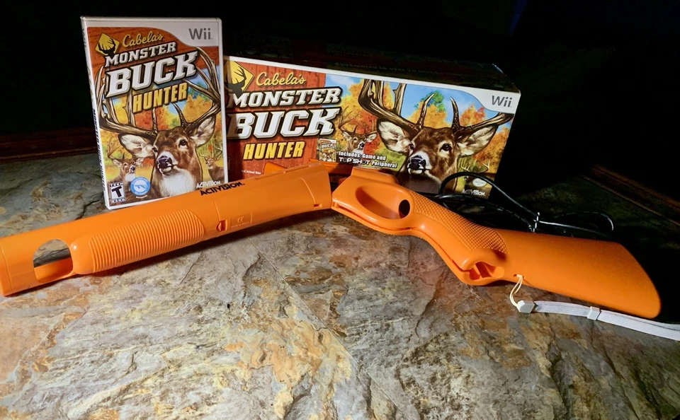 Nintendo Wii Cabela's Monster Buck Hunter Includes Game And TOP SHOT Peripheral - Image 2 of 4
