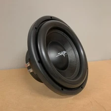 USED SKAR AUDIO VD-10 D4 10" 800 WATT MAX DUAL 4 OHM SHALLOW MOUNT CAR SUBWOOFER
