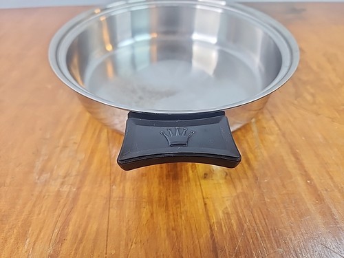 Cocina Queen Especial Aleación Acero Inoxidable 2 Piezas 8" Doble Manija Sartén con Tapa - Imagen 7 de 17