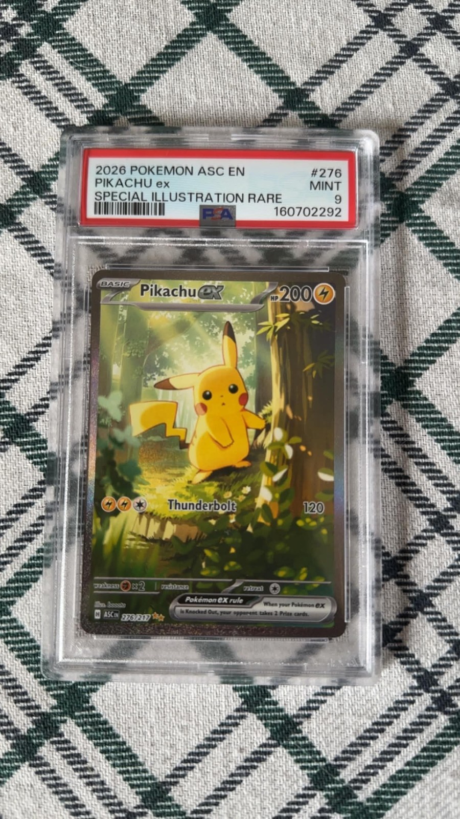 Pikachu ex 2026 Mega Evolution: Ascended Heroes #276/217 Special