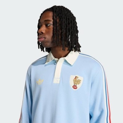 adidas France Rugby 120th Anniversary Crunch Heritage Jersey