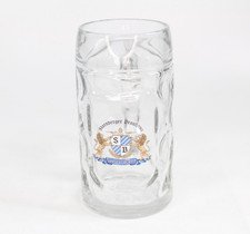 Vintage German Beer Glass Tankard Starnberger Brauhaus Gutes aus Bayern 0.5L