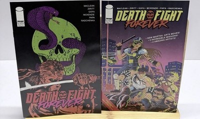Death Fight Forever #1 Set Covers A & B Image Comics