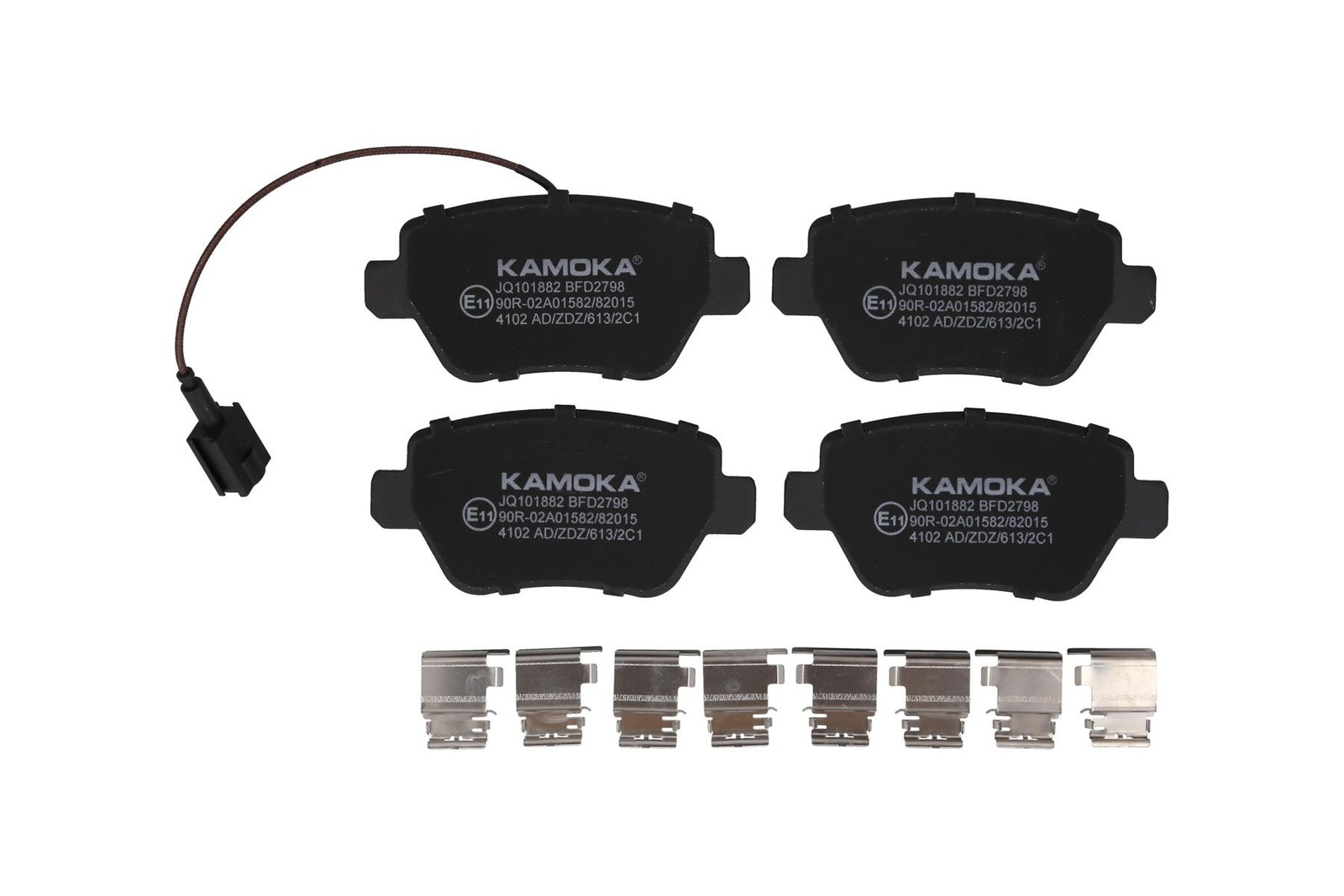 Fits KAMOKA JQ101882 BRAKE PADS REAR. MASERATI GHILBI 13'->, QUATTROP ⭐UK Stock⭐
