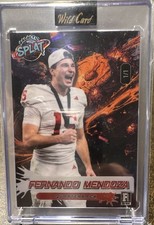 Wild Card Galactic Splat Fernando Mendoza 2026 Rookie TRUE 1/1 Card SMAPH8b1-FM6