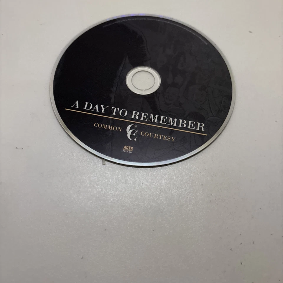 A day to remember common courtesy cd Only No Cover Music Rock Cd - Image 3 of 3