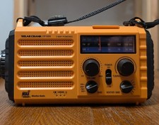 Solar Crank CR1009 Emergency Hand Crank Weather Alert Radio