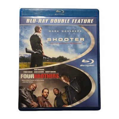 Blu Ray Double Feature Shooter & Four Brothers Mark Walhberg