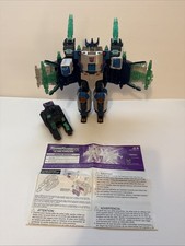 2004 Hasbro 11", Transformers Energon Megatron Missing Some Parts-W/Instructions