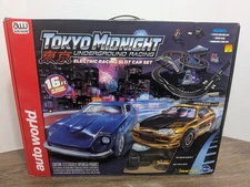 Auto World Tokyo Midnight Underground Racing 16' HO Scale Slot Car Set SRS342