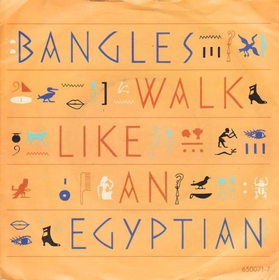Bangles - Walk Like An Egyptian (7'') (Very Good (VG)) - 4112841288