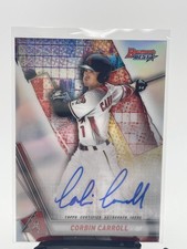 🔥🔥🔥CORBIN CARROLL 2019 Bowman's Best of 2019 Autograph REFRACTOR SP RC 🔥🔥🔥