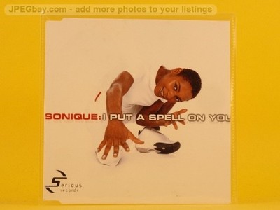 SONIQUE I PUT A SPELL ON YOU (X18) 2 Track CD Single including Picture Sleeve SE