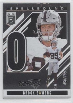 2025 Panini Donruss Elite Spellbound 458/799 Brock Bowers #21 1j1g