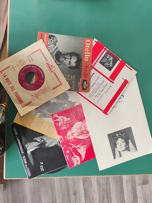 Konvolut Callas Und Del Monaco