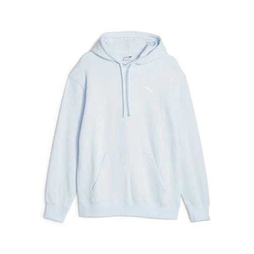 Puma Classics Pullover con cappuccio piccolo logo uomo blu casual capospalla 53559669