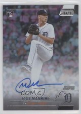 2022 Topps Stadium Club Auto Rainbow Foil 7/10 Matt Manning #SCBA-MMA Auto 0nt9
