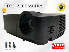InFocus IN124x DLP Projector Up to 300  Image Size 4200 Lumens 2160p 3D w/Kit   